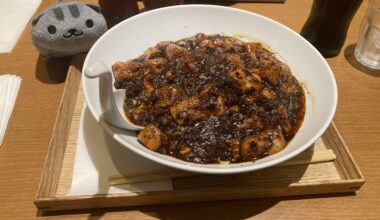 Mapo Tofu Tantanmen - Soupless Tantanmen Piriri Akihabara