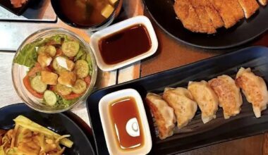 as a tonkatsu and gyoza lover, i’m definitely trying these again ~ <3 (i also luv their sushiii rolls w/ spicy salmon hihi)