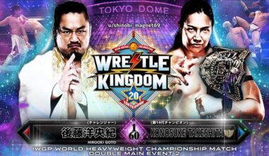 Wrestle Kingdom 20 card predictions
