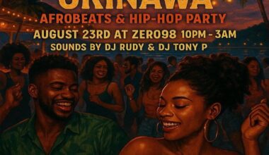 AfroVibes Okinawa – First Time in Okinawa! 🇯🇵🎶