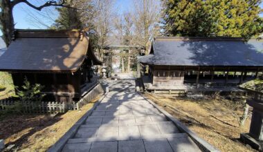 Suwa Taisha shrines, Suwa City, Nagano Prefecture