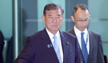 Video of Prime Minister Ishiba "dozing off" goes viral; Chief Cabinet Secretary Hayashi denies it, dismisses health concerns