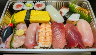 Today's lunch is sushi! Professionally made sushi for just 1,300 yen.