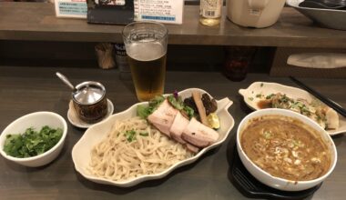 The best tsukumen I’ve had in Japan! Ichikanjin in Kamakura.