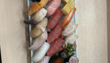 All of the sushi I ate in Japan