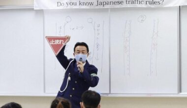 Japanese police release data on foreign drivers for first time
