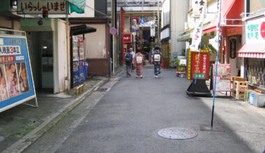 Kyoto, 2005, going to Shinkyogoku street.
