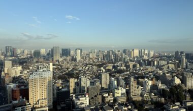 The jungle of Tokyo, out of my office window.