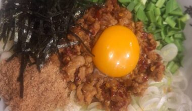 Did you know? Taiwan Mazesoba is actually from Nagoya, Japan