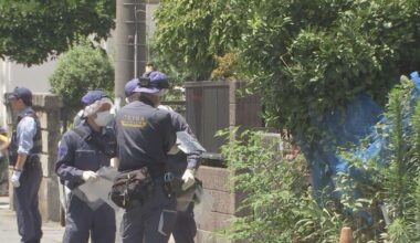Chiba man accused in fatal stabbing of mother; Victim said with knife in her back, 'My son did it to me'