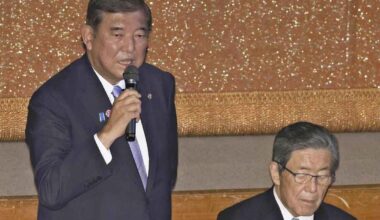 Walls Close in around Ishiba at LDP’s General Meeting, Leaving PM Facing Ouster