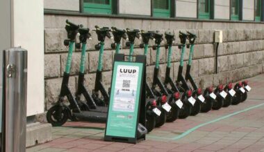 "LUUP" service begins in Sapporo - 40 electric kick scooters and 160 electrically assisted bicycles available for rental at approximately 50 bicycle parking lots around the city