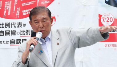 Osaka Prefectural LDP Chairman not present at Prime Minister Ishiba's speech: "Opposed to campaign trip to Osaka"