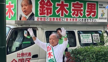 Prodigal Hokkaido son returns to campaign trail for last run in Upper House election