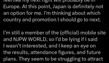 Naito talks about current new Japan