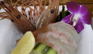 Amaebi, sweet shrimp. Live shrimp, prepared so quickly the heads still move when presented. Crunchy, squishy, and tasting so fresh. Then you get the heads deep fried after. How do we feel about amaebi? Best thing ever, or how did I just spend $15 on that?