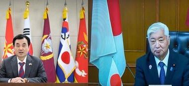 Defense chiefs of South Korea, Japan agree on continued security cooperation in phone call