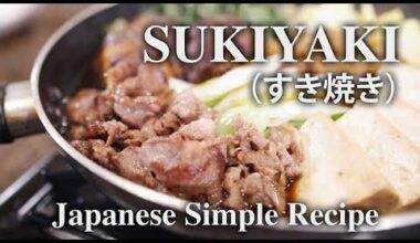 Sukiyaki Recipe