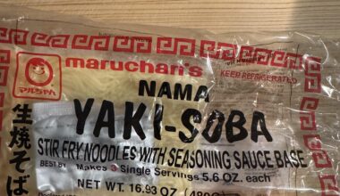 Yakisoba brand so yummy