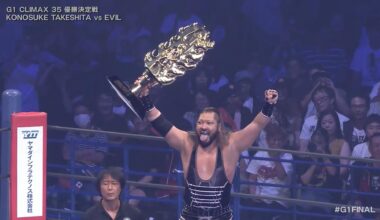Congratulations to this year's G1 Climax winner!
