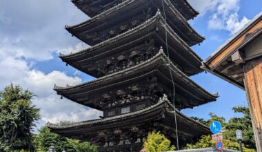 Yasaka Pagoda at Hokan-ji temple in 🇯🇵Kyoto.