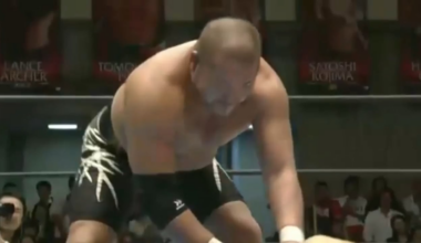 Ishii puts Tanahashi away with the ishii screwdriver