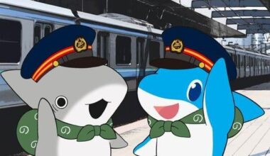 Tokyo's Rinkai Line Collaborates with Kozame-chan