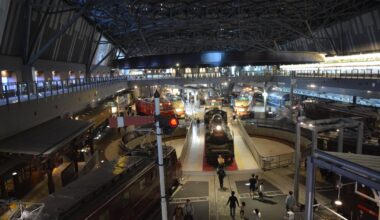 The Railway Museum in Omiya, Saitama city
