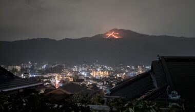 Gozan Okuribi in 🇯🇵Kyoto.