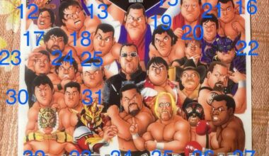Help ID ing all 37 Wrestlers from this 2002 30th anniversary poster