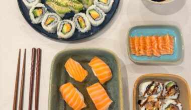 First try making sushi with the wife