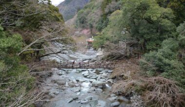 Iya Valley vine bridge, Tokushima Prefecture