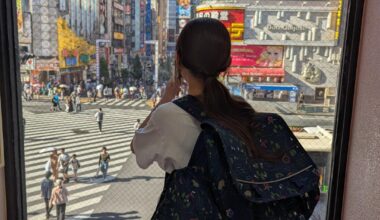 Shinjuku gacha with my daughter