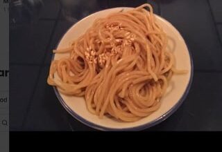 What is the cold noodle appetizer?