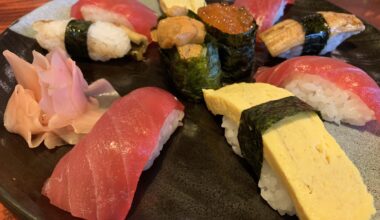 This is my happy place on a plate.