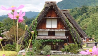 Shirakawa-go, Gifu [OC]