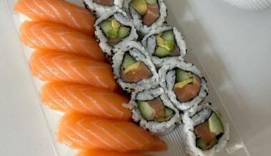 Today’s spread paid for me 🍣