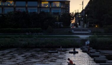 Dusk on the River - Kyoto