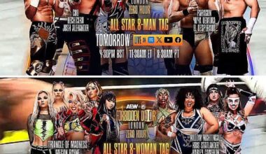 Matches announced for Forbidden Door