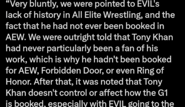 Report on rumors of Tony Khan having control in NJPW