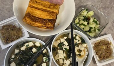 Sharing My Japanese Breakfast Today!