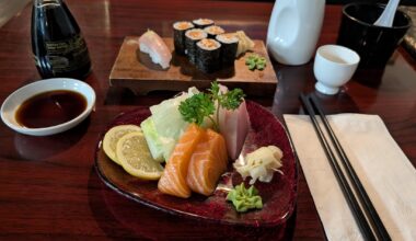 Quick sushi lunch