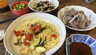 Cooking to stay sane. My July 13th home meal.
