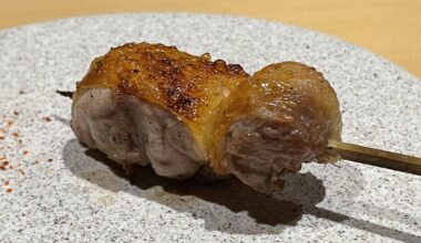 Yakitori Omakase using Nagoya Cochin chicken