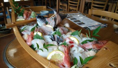 Sushi boat Japan 2017