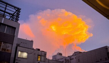 The sky of Shijo