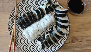 First time making sushi, thoughts?