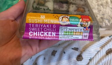 Does anyone have a recipe for this sushi? UK , CO- OP, or possibly create one?