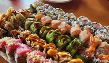 AYCE sushi.