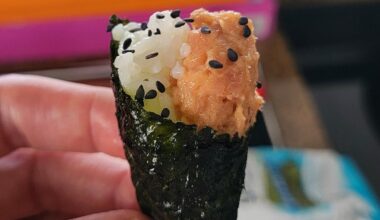 I Made Mini Spicy Tuna Roll Cones